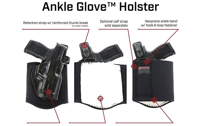 Glock 43x Ankle Holster