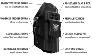 SPRINGFIELD HELLCAT PRO IWB HOLSTER